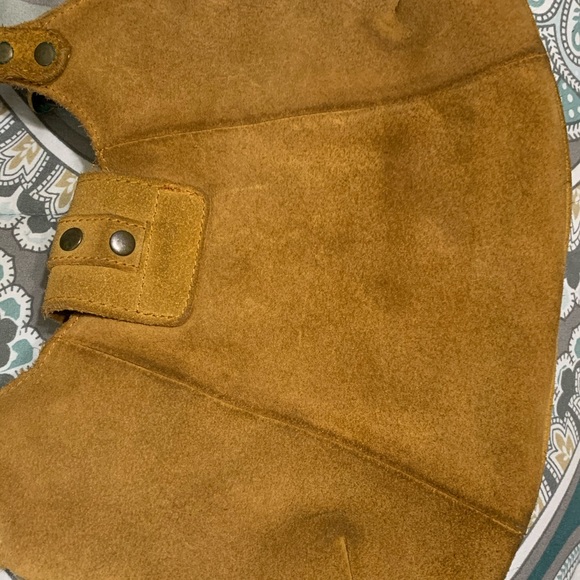 Shea Shea Vintage Brown genuine leather /suede bag - Picture 12 of 15